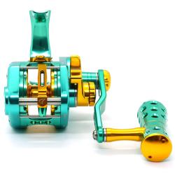 Катушка Jigging Master Underhead Yellow Fin Special #PE3 (LH) Reel Green/Gold (PE3LHGN/GD)