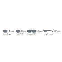 Окуляри сонцезахисні Smith Optics Guide`s Choice XL Matte Black Polar Blue Mirror (20444800363QG)