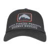 Кепка Simms Small Fit Trout Icon Trucker Carbon