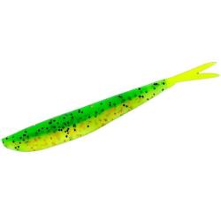Силікон Lunker City Fin-S Fish 10/BG 4" #265 Fire Tiger/Chartreuse Tail (26540)