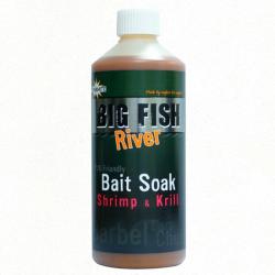 Атрактант Dynamite Baits Big Fish River Bait Soak Shrimp & Krill 500ml (DY1378)