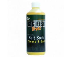 Атрактант Dynamite Baits Big Fish Bait Soak Cheese&Garlicl 500ml (DY1379)