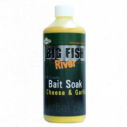 Атрактант Dynamite Baits Big Fish Bait Soak Cheese&Garlicl 500ml (DY1379)