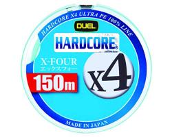 Шнур Duel Hardcore X4 150m Green 10kg 0.209mm #1.5 (H3277-MG)