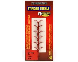 Тройник Tubertini Ancoretta ST-46 RD (Red) 5 6pcs (041593)