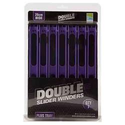 Мотовило Preston Double Slider Winders Wide Purple 10pcs 26cm