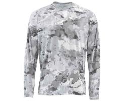 Реглан Simms SolarFlex Crewneck Prints Cloud Camo Grey XXXL (12727-069-70)