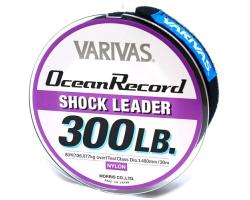 Моношоклідер Varivas Ocean Record Shock Leader 50m 136.1kg 1.48mm (21275)