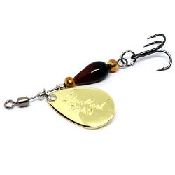 Блешня Daiwa Silver Creek Spinner 4.0g #Coffee (07410891)