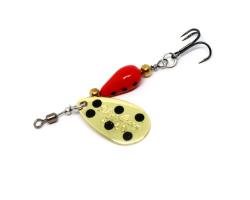Блесна Daiwa Silver Creek Spinner 6.0 6gr Ladybug (07410898)