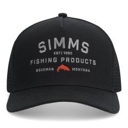 Кепка Simms Double Haul Trucker Black