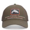 Кепка Simms Trout Icon Trucker Hickory