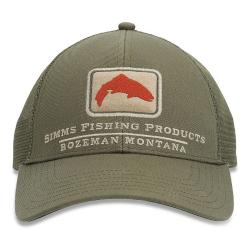 Кепка Simms Trout Icon Trucker Riffle Green
