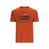 Футболка Simms Fly Patch T-Shirt Adobe Heather M