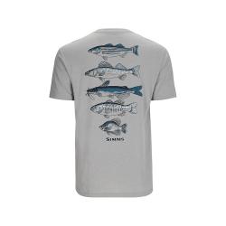 Футболка Simms Species T-Shirt Cinder Heather XL