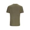Футболка Simms Stacked Logo Bass T-Shirt Military Heather XL