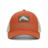 Кепка Simms Double Haul Icon Trucker Simms Orange