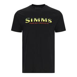 Футболка Simms Logo T-Shirt Black Neon M