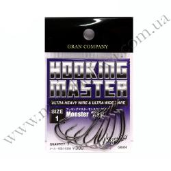 Гачок офсетний Varivas Nogales Hooking Master, Monster, #1 (ы119776)