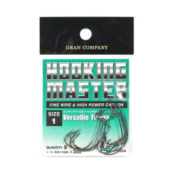 Крючок оффсетный Varivas Nogales Hooking Master, Versatile Finess, #1 (ы119784)