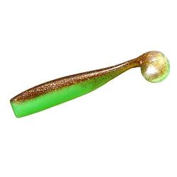 Силікон Lunker City Shaker 3.25" #280 Pimp Daddy Chartreuse Tail 7шт. (32280)