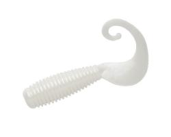 Силикон Lunker City Monkey Grub 7" #068 White Satin 4шт. (76068)