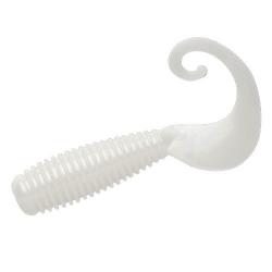 Силикон Lunker City Monkey Grub 7" #068 White Satin 4шт. (76068)