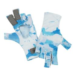 Перчатки Simms SolarFlex Sunglove Cloud Camo Blue L (12661-940-40)