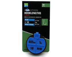 Гачок з повідцем Preston Revaluation Hooklengths N50 Size 10 (P0170009)