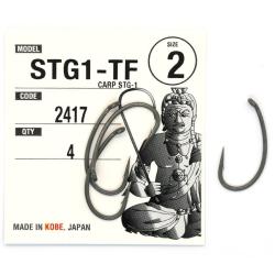 Гачки Fudo Carp STG-1 TFC 2 (4 шт.) (FHTFC24172)