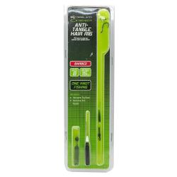 Поводок карповий с волосяной оснасткаем Korum Anti Tangle Hair Rigs Barbed Size 8-5 (KCR3/08)