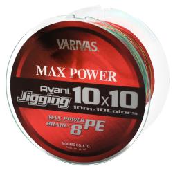 Шнур Varivas Avani Jigging Max Power X8 10*10 Multicolor 600m #3.0