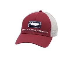 Кепка Simms Icon Trucker Striper Rusty Red (13031-614-00)