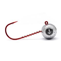 Джигголівка Jigger Fudo AB Red Jig 5/0 24g 3pcs (JHH-FURD5/0-24)