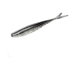 Силикон Lunker City Freaky Fish 4.5" #033 Silver Pepper Shiner 8шт. (45033)