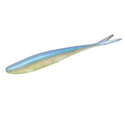 Силікон Lunker City Freaky Fish 4.5" #136 Black Ice 8шт. (45136)