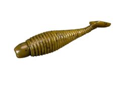 Силикон Lunker City Grubster 4.25" #024 Green Pumpkin 6шт. (84024)