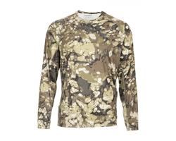 Реглан Simms SolarFlex Crewneck Prints Riparian Camo S (12727-907-20)