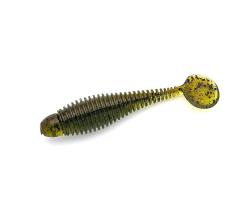 Силикон Lunker City Grubster 10/BG 2" #227 Green Pumpkin/Watermelon (LC85227)