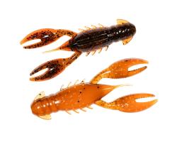 Плавающий силикон ZMAN Pro Crawz 3.5" 3pc #Green Pumpkin/Orange (PRCR-47PK3)
