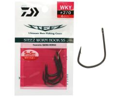 Гачки для дроп шота Daiwa Steez Worm Hook SS Wacky #2/0 (07310062)