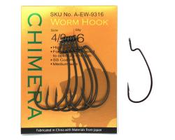 Оффсетный крючок BKK Chimera #4/0 (A-EW-9316)
