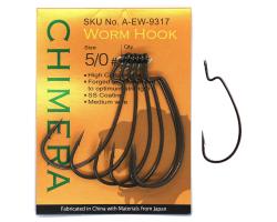 Оффсетный крючок BKK Chimera #5/0 (A-EW-9317)
