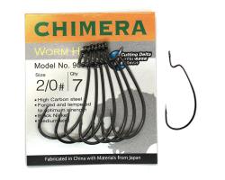 Оффсетный крючок BKK Chimera CD #2/0 (A-EW-9332)