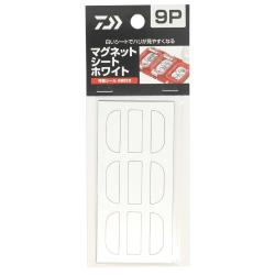 Магніти для коробки Daiwa Magnetsheet White 9P (04200167)