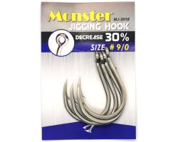 Гачки Jigging Master 2018 heavy Monster Jigging Hook #9/0 4pcs (РБ-2177346)