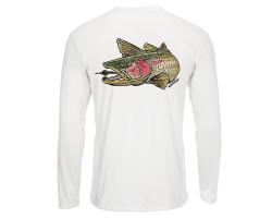 Реглан Simms Solar Tech Tee Rainbow Trout White L (12883-119-40)