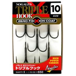 Трійник Varivas Zero Friction Triple Hook #10 (VA 69982)
