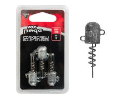 Джигголівка Fox Corkscrew Jig Head 15gr 3pcs (NJX122)