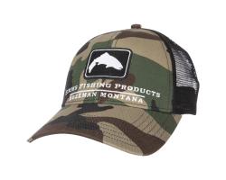 Кепка Simms Trout Icon Trucker CX Woodland Camo (12226-569-00)